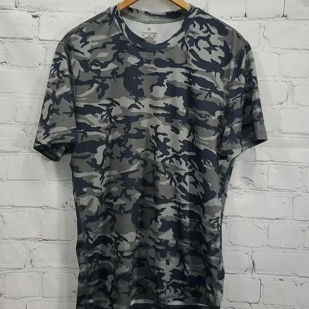 Tommie Copper Cool Copper Short Sleeve Army Shirt Size XL